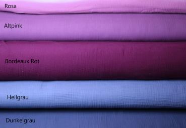 Musselintuch mit Namen mintgrün